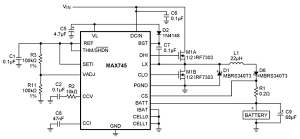Maxim 的 MAX745